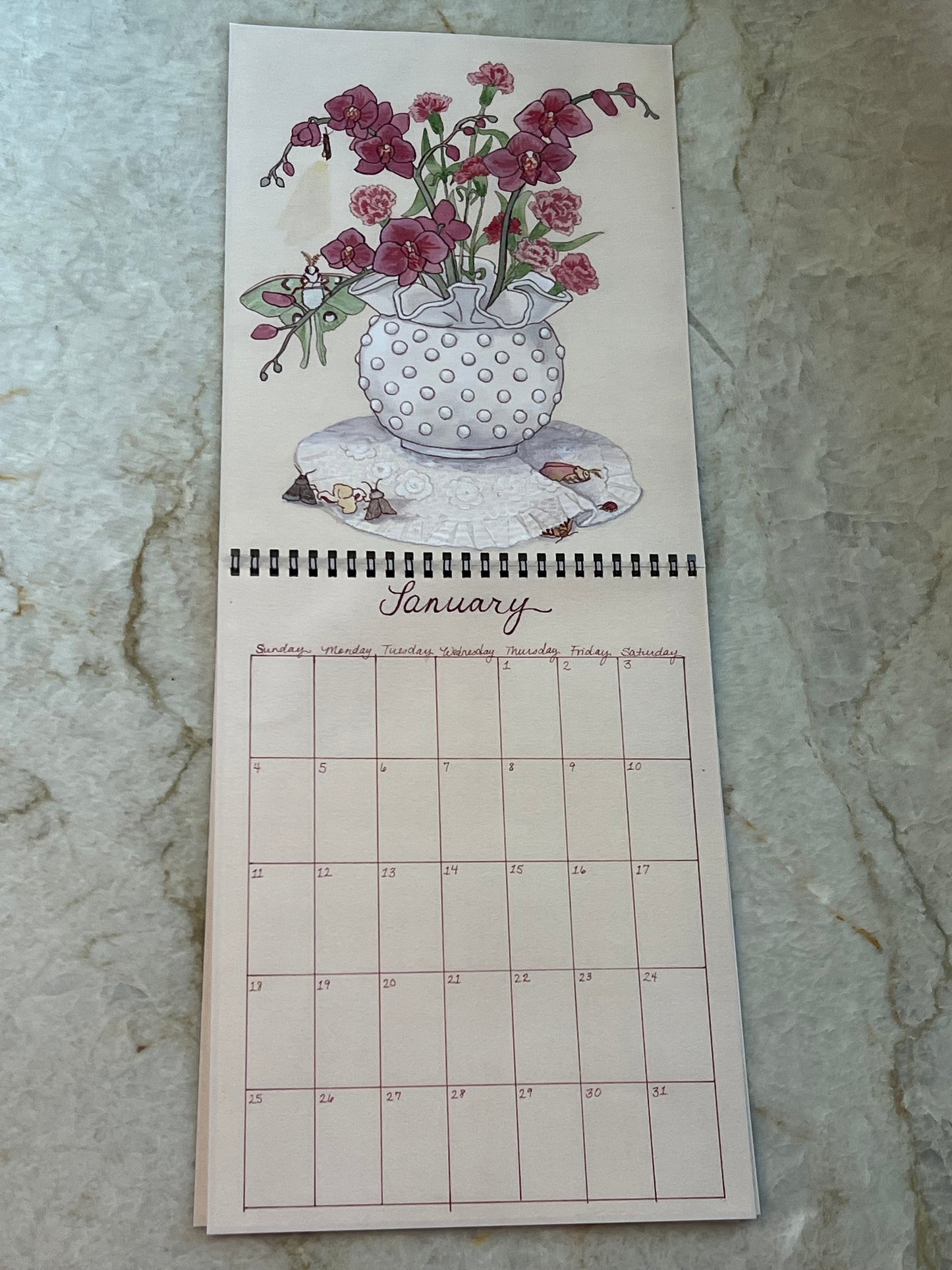 Bugs & Bouquets 2026 Calendar