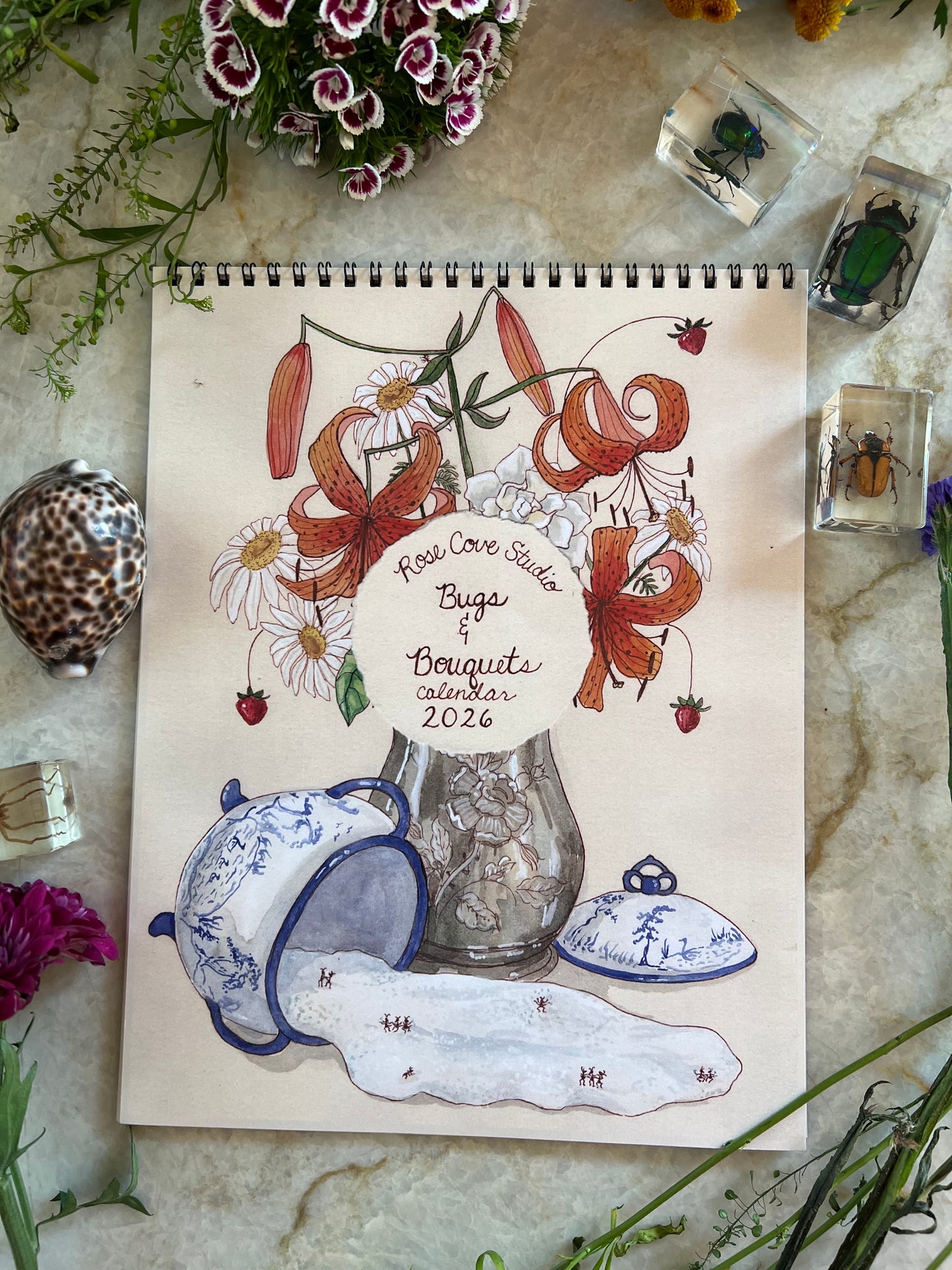 Bugs & Bouquets 2026 Calendar