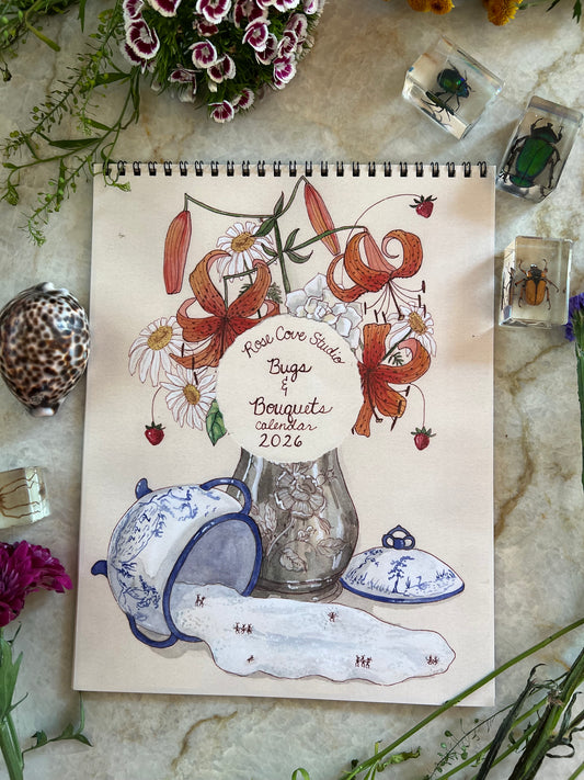 Bugs & Bouquets 2026 Calendar