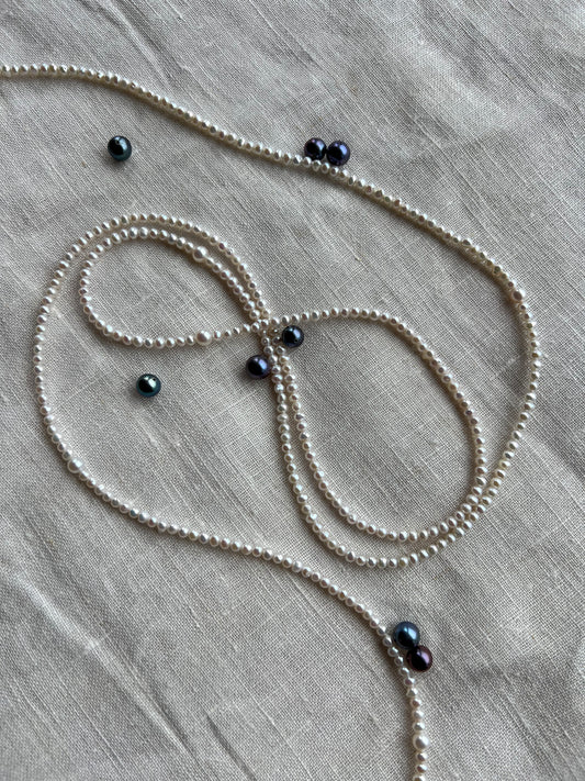 Gemstone Annual Necklace— Freshwater Pearl